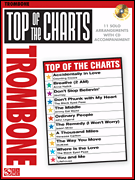 TOP OF THE CHARTS TROMBONE BK/CD -P.O.P. cover